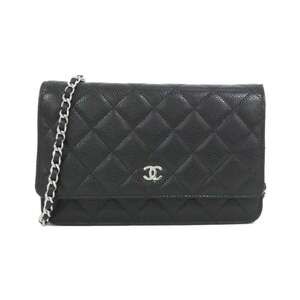 CHANEL Authentic Black Wallet